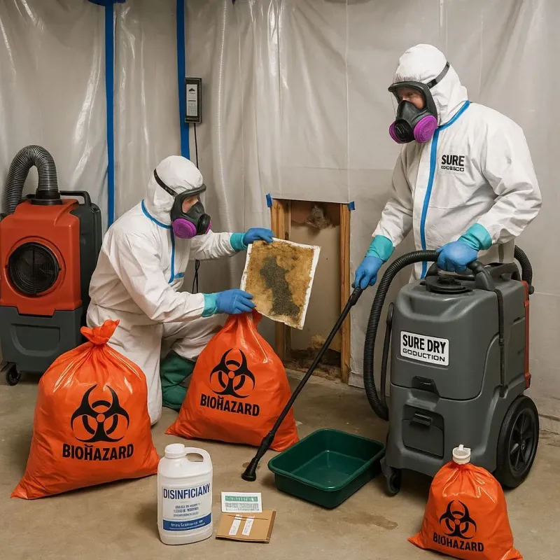 Contaminated Water Handling Protocols process in Hydesville, CA